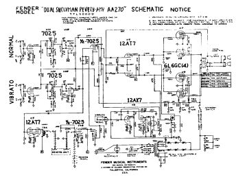 Boogie AA270 schematic circuit diagram